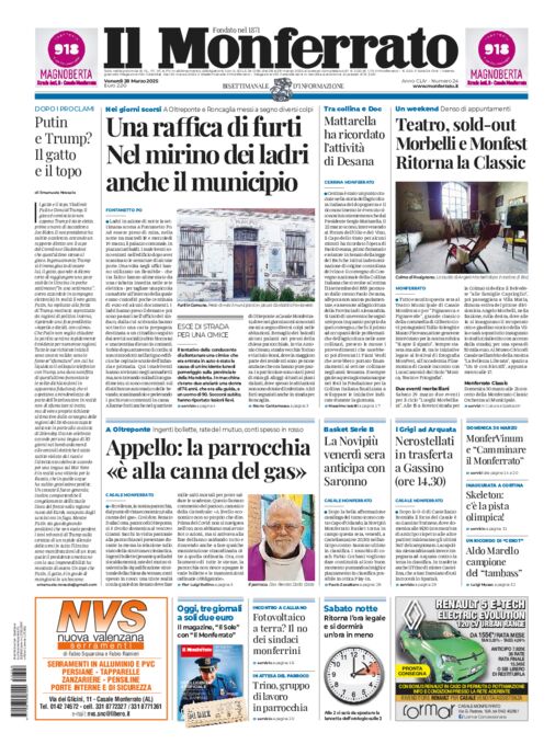 Il Monferrato - Edizione 24 del 28/03/2025